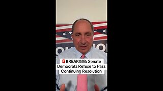 🚨BREAKING: Senate Democrats Refuse to Pass CR