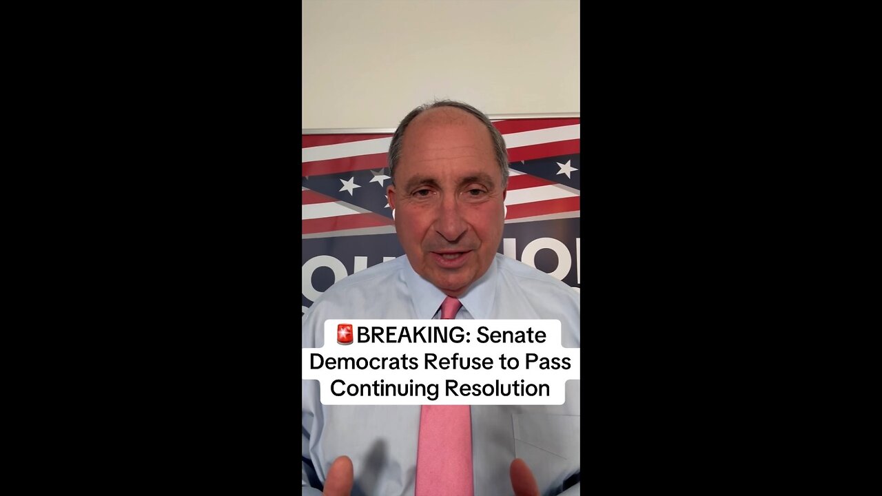 🚨BREAKING: Senate Democrats Refuse to Pass CR