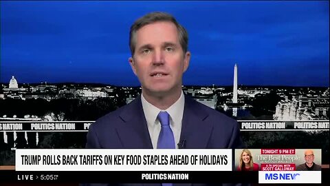 Kentucky Gov. Andy Beshear on Tariffs: ‘This Is the Worst Economic Policy of My Lifetime’