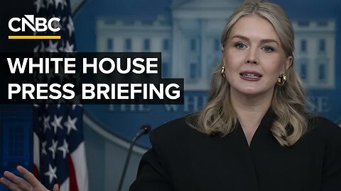 White House press secretary Karoline Leavitt holds a briefing with reporters — 2/10/2026