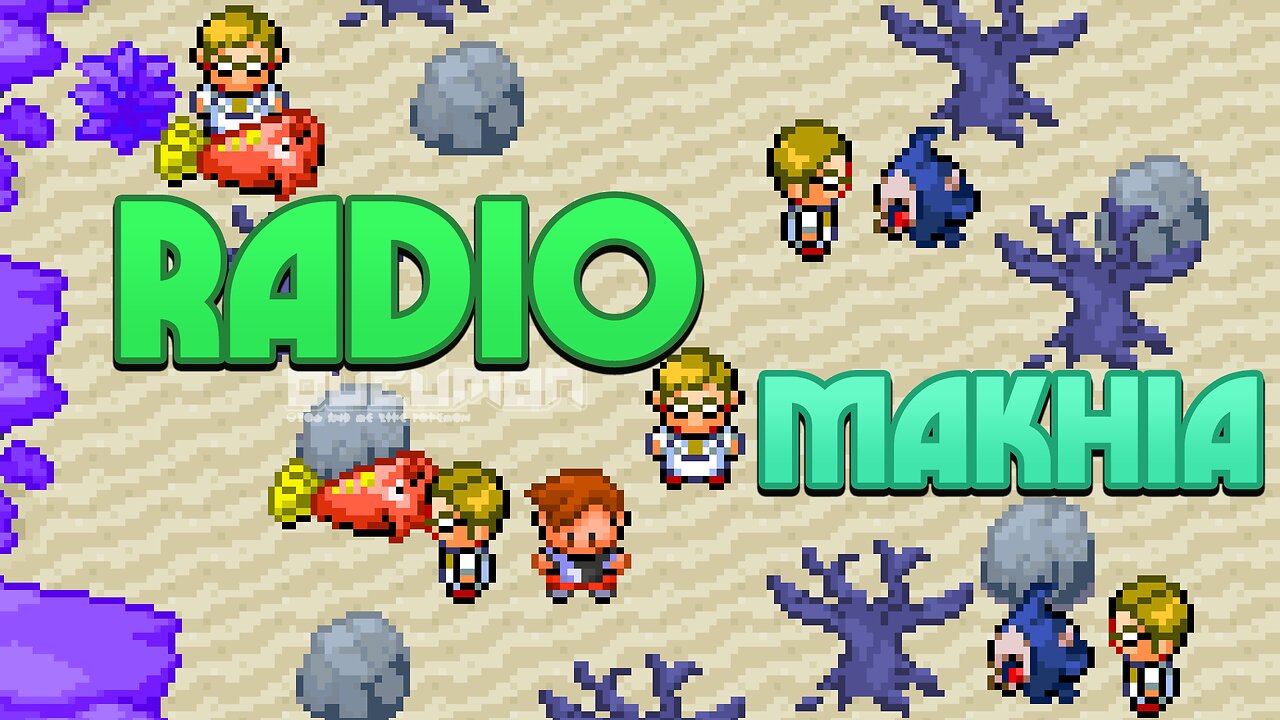 Pokemon Radio Makhia - Complete Fan-made Game has Ghogan Region, 46 fakemon, 18 hours of gameplay