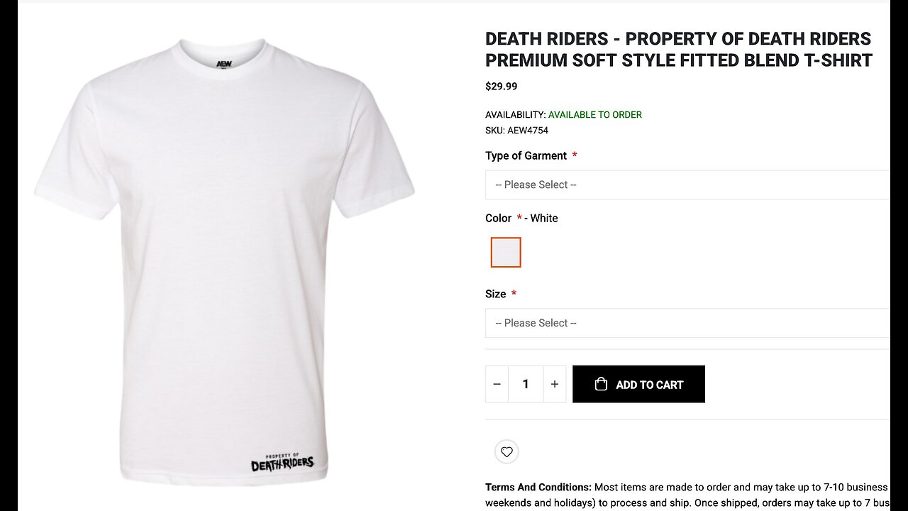 AEW's $30 Plain White T-Shirt is a TOTAL SCAM! #shorts