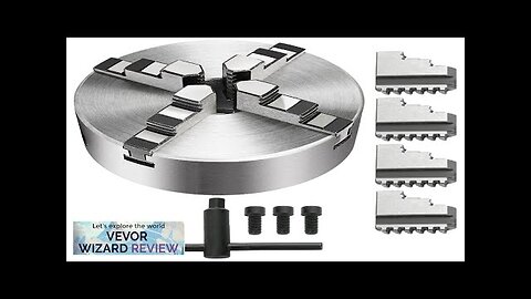 VEVOR Lathe Chuck K12-125 5 Inch 4-JawMini Lathe Chuck Quality Cast Iron Review