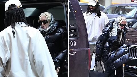 Madonna & Akeem Morris Out in NYC