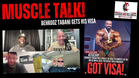 Muscle Talk! BEHROOZ TABANI GETS HIS VISA