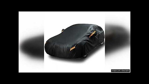 EzyShade 10-Layer Car Cover Waterproof All Weather. See Vehicle Size-Chart for Accurate Review