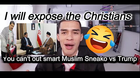 You Can't out Smart Muslim Dummy Sneako