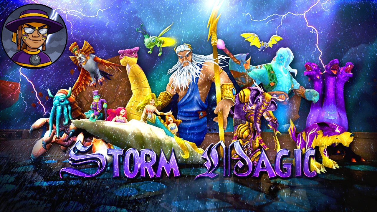 Chris StormWing ready to storm into battle! Wizard101