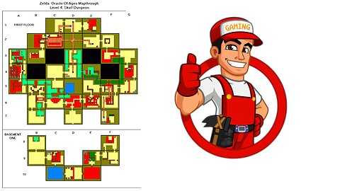 This dungeon is shaped like a skull.