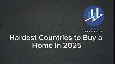 Hardest Countries to Buy a Home in 2025...