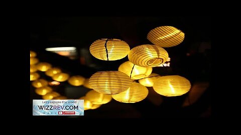 Outdoor Lantern Solar String Fairy Lights 10/20/30 LED For Party Wedding Decor Review