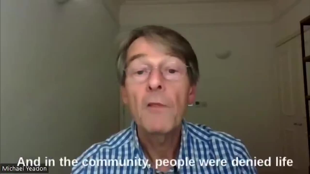 Ex-Pfizer Executive Dr. Mike Yeadon Says There Was No Pandemic