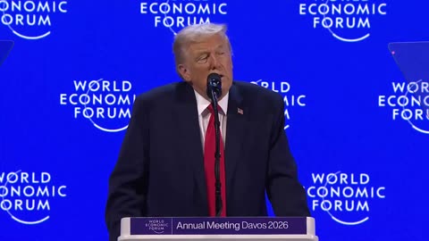 WATCH Trump’s Full Historic WEF 2026 Speech – Greenland, Venezuela, NATO & US Achievements