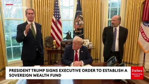 POTUS | EO to establish Sovereign wealth fund for the US