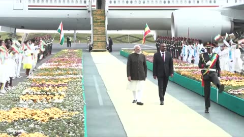 PM Modi in Ethiopia: Historic State Visit After 50 Years | Addis Ababa | Amaravati Today