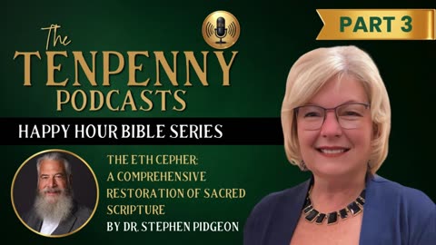 Happy Hour Bible Series - The Eth Cepher Pt3 by Dr. Stephen Pidgeon