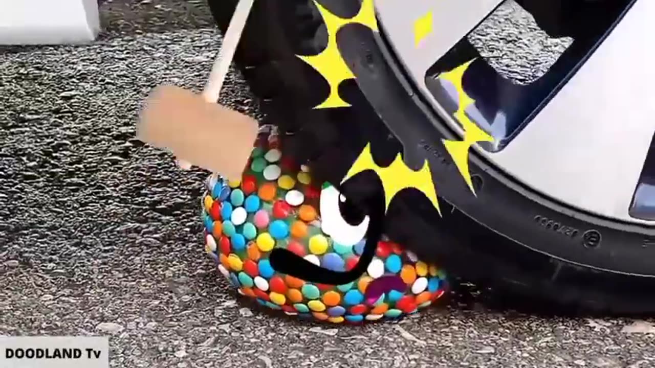 Crach monster boys by wheels a cars got