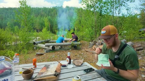 4 Days Hammock Camping, Hiking & Fishing in Finland [Catch & Cook]