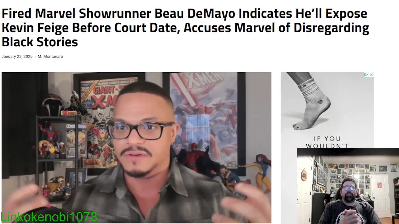 Beau DeMayo Hinting That He'll Be Exposing Kevin Feige Before His Court Date