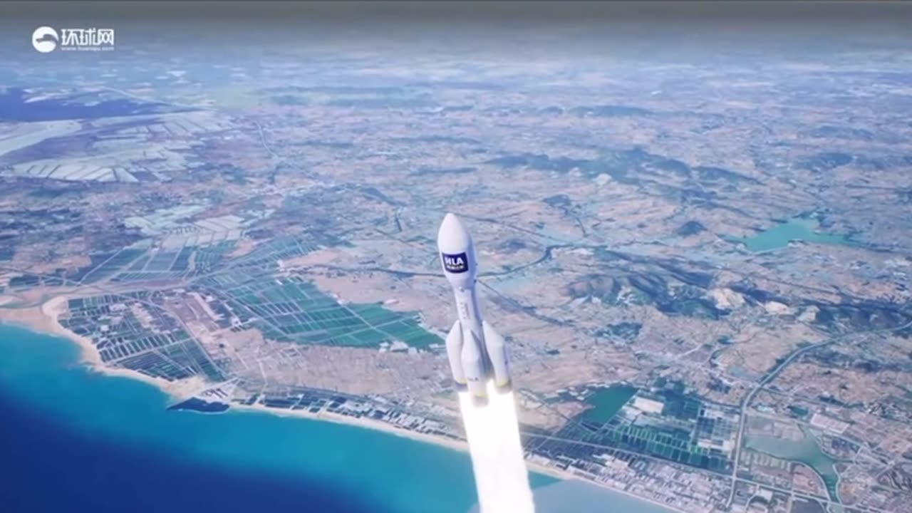 China’s Orienspace successfully conducted its second rocket launch lifting off from