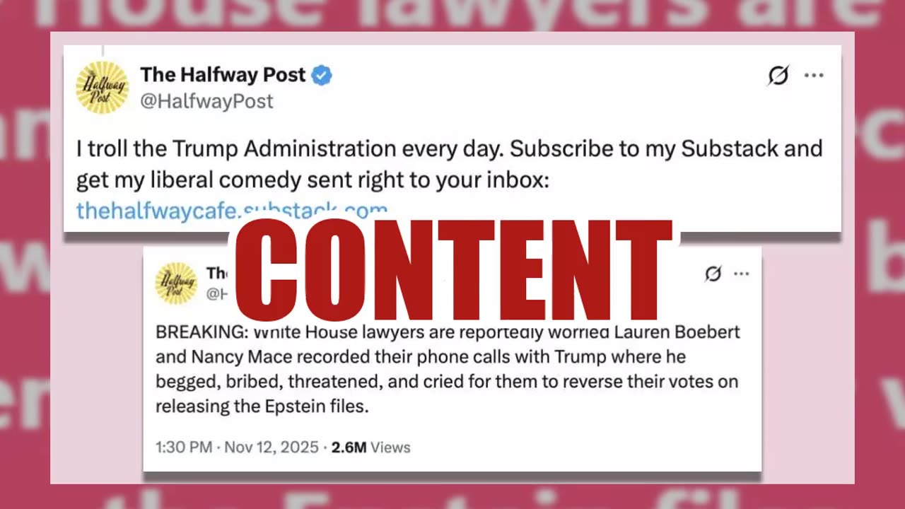 Fact Check: NO Report Boebert, Mace Recorded Trump Call Begging To Change Epstein Vote -- Satire