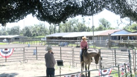 Skipper Calder & Cowboy-up Ministry bring horse training with a message at 11am.