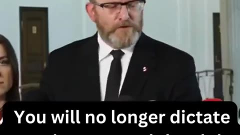 Polish MEP calling out International Jews saying they will NO LONGER rule over other nations