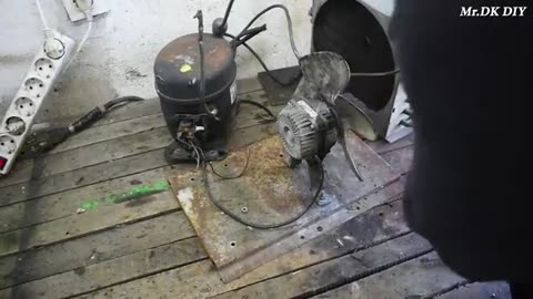 Homemade ICE CREAM ROLL MACHINE DIY / Lets get roll ice cream