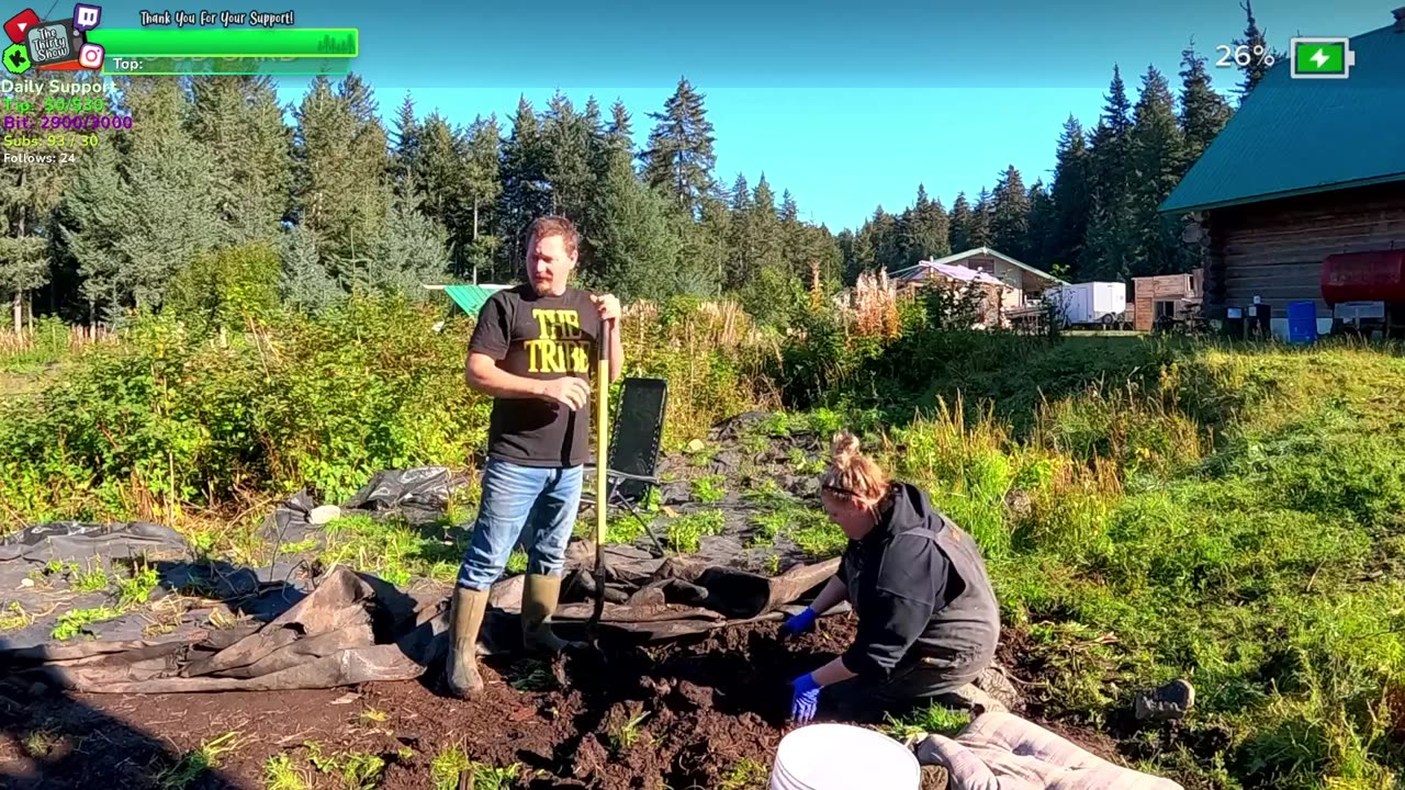 🟢Harvest Day at the Homestead WE CANT BE STOPPED TRIBE TO STRONG Isolated Village Alaska !Real !Homestead