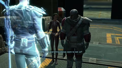 SWTOR: Star Wars: The Old Republic MMO: Darkside Male Bounty Hunter Class Story