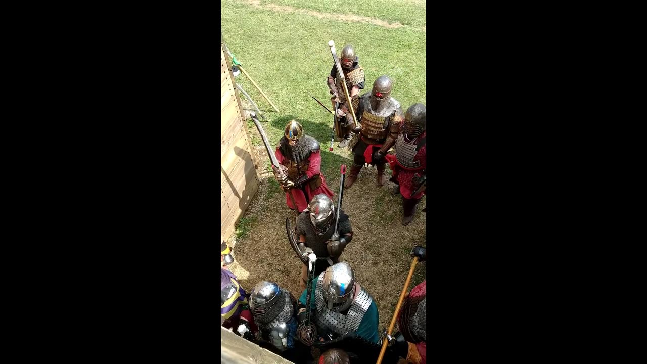 Pennsic Crusader Saracen Battles 2014 & 2018