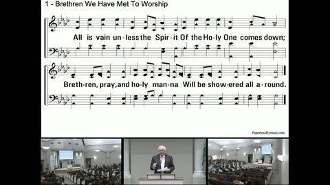 10/26/2025 AM Bible Study and Worship