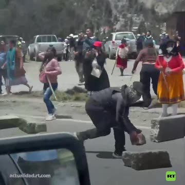 Así fue el ataque a la caravana de Noboa en Ecuador