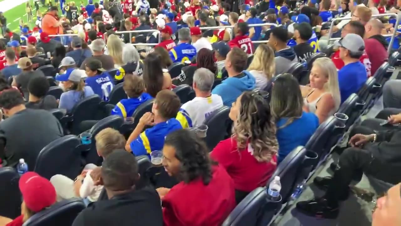 The Rams have gone viral for playing FAKE crowd noise.