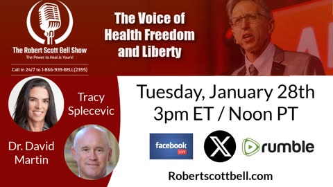 Tracy Slepcevic, Warrior Moms, Autism Advocacy, Dr. David Martin, Biden's Last Act: Fauci Pardon - The RSB Show 1-28-25