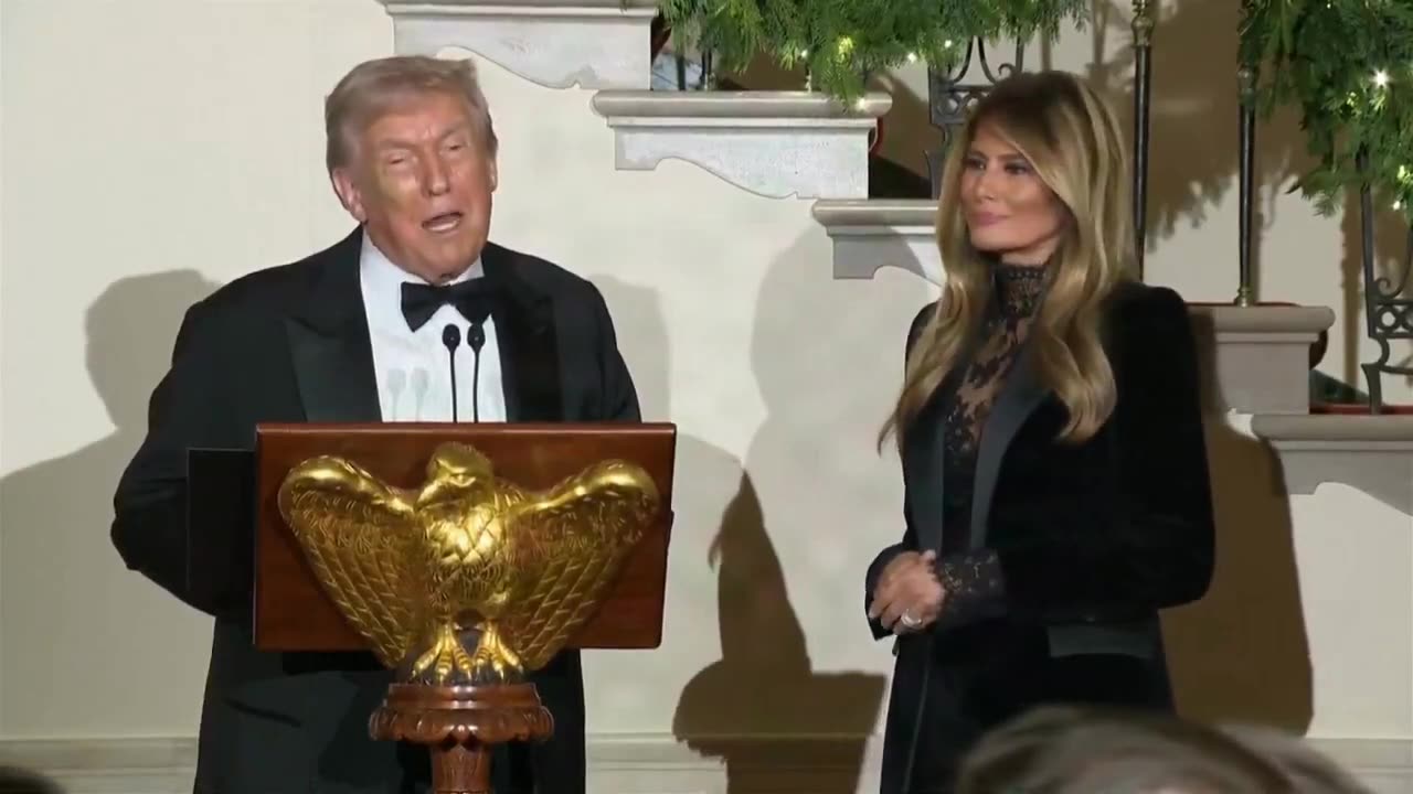 TRUMP AT CONGRESSIONAL BALL: “None of what we do would be possible without you,