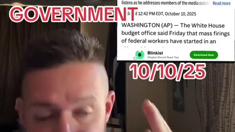 MASS FIRINGS HAVE BEGUN IN FEDERAL GOVERNMENT