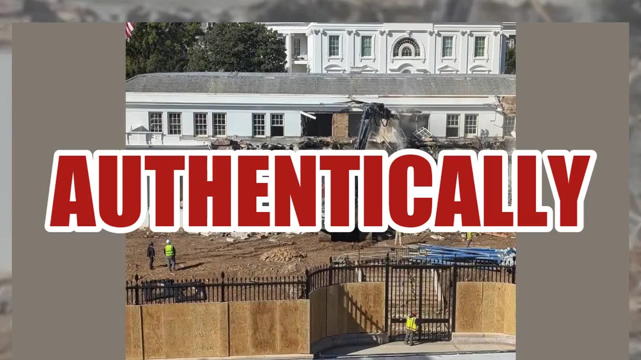 Fact Check: Authentic Image DOES Show Demolition Of Part Of The White House In October 2025