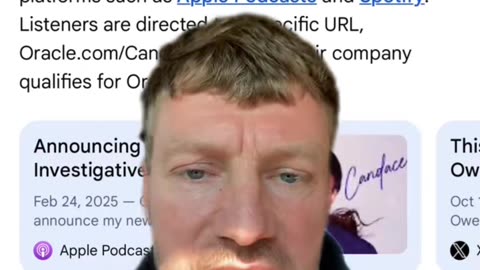 Candace paid by ORACLE