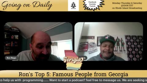 Ron's Top 5 S2E2: Famous People From Georgia