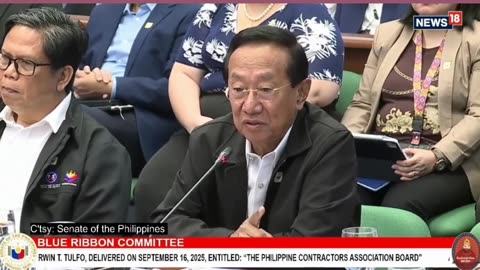 PHILIPPINES SENATE LIVE: Blue Ribbon Committee Targets Absent Flood Project Contractors #News
