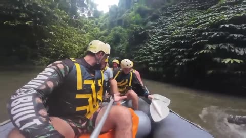Spiders Join in on White Water Rafting Adventure