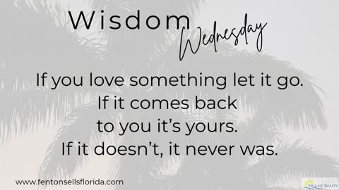 🌿 Wisdom Wednesday 🌿