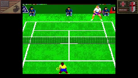 Andre Agassi Tennis (Sega Game Gear - 1994) [NA Only]