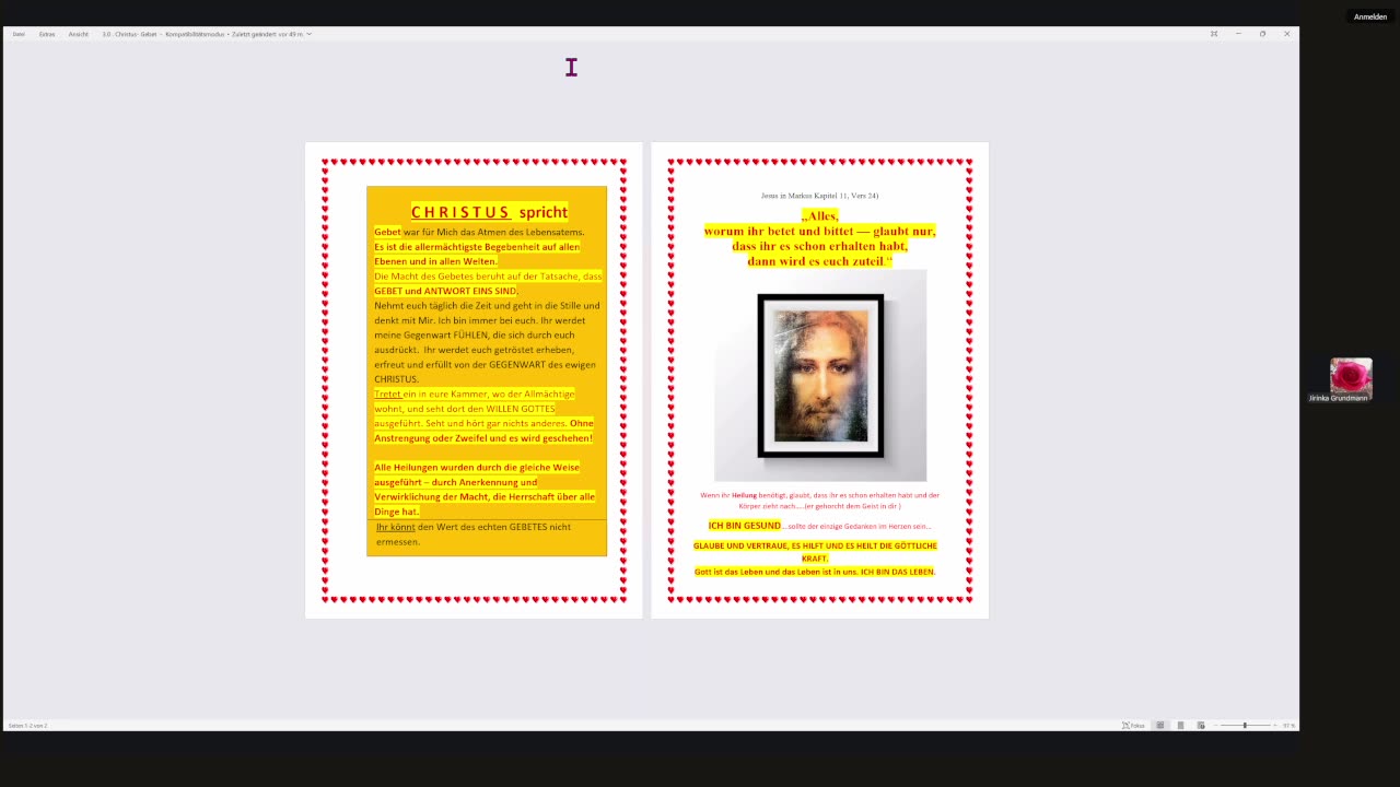 Gemeinsames Einstellen mit JG 13.10.2025