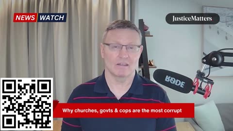 Why churches, govts & cops are the most corrupt.