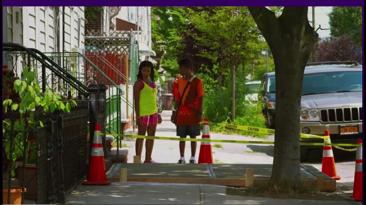 Red Hook Summer 2012 Drawing on Cement scenes