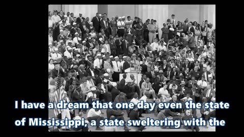 i have a dream my cousin in law Martin Luther King.