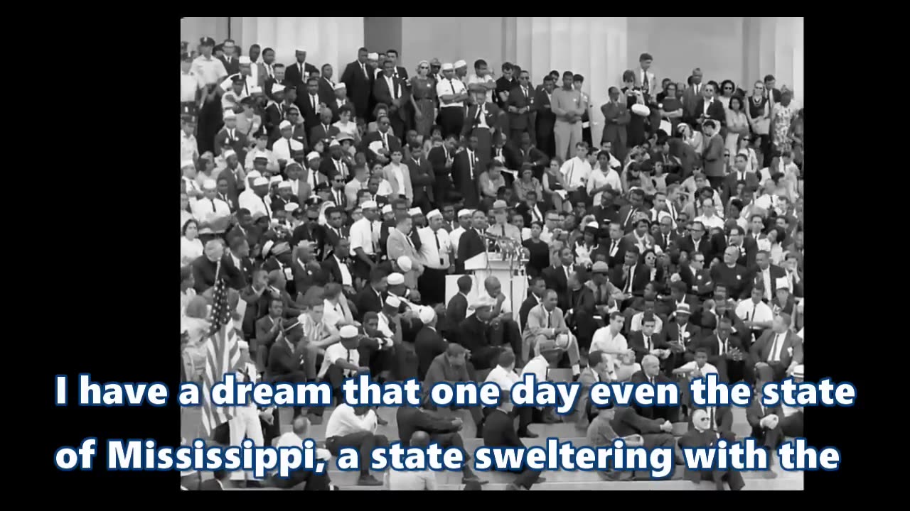 i have a dream my cousin in law Martin Luther King.