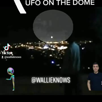 U.A.P. Footage On the dome of Jerusalem